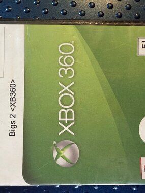 The Bigs 2 Xbox 360 Disc 2K Sports Arcade Baseball Video Game Tested